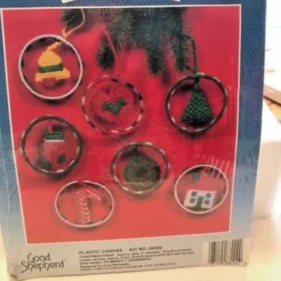 Good Shepherd Christmas Ornaments Plastic Canvas - Picture 2 of 5